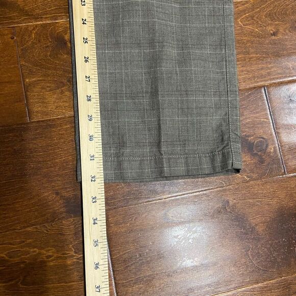 Banana Republic Kentfield Casual Brown Straight Leg Pants Men's Size 35W x 32L - Picture 7 of 8